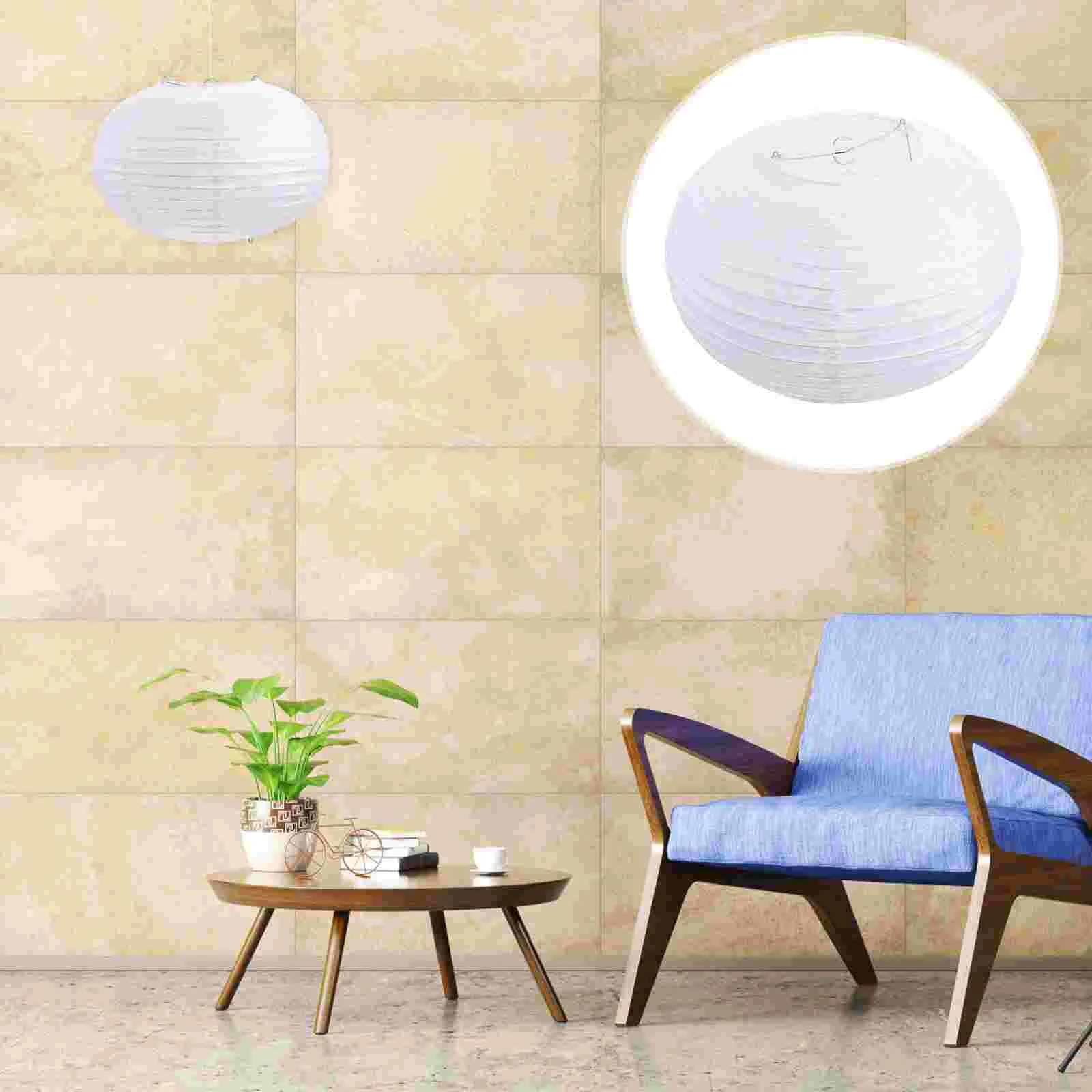 Paper Lamp Shade Lantern Lanterns Lampshade Japanese Cover Round Light Pendant Chinese Decorative Hanging Iron Bar Accessory
Paper Lamp Shade Lantern Lanterns Lampshade Japanese Cover Round Light Pendant Chinese Decorative Hanging Iron Bar Accessory