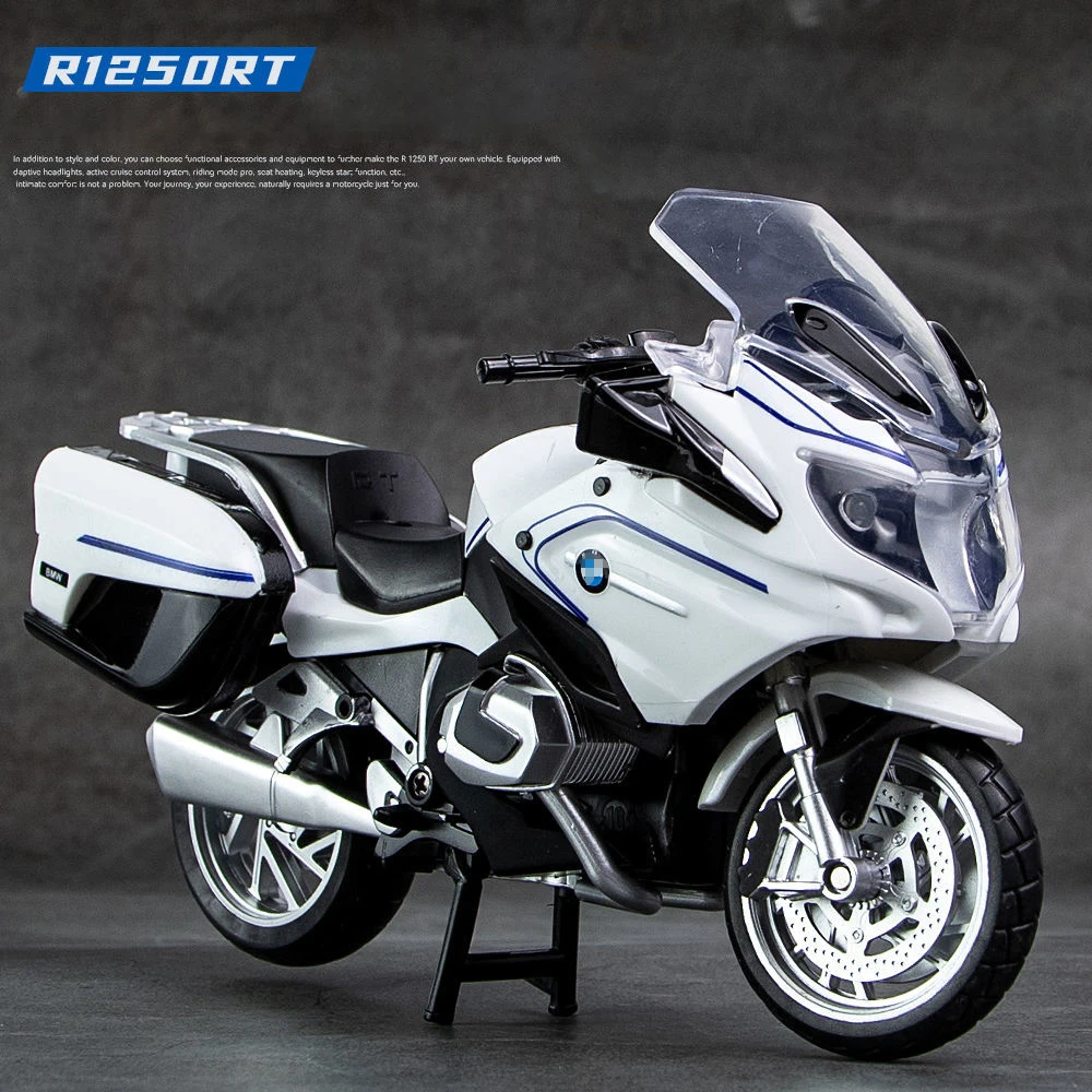 1:12 R1250RT литый под давлением модель мотоцикла коллекционная Игрушечная машина