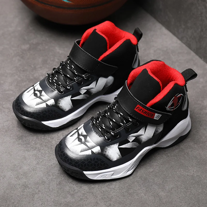 Children Boys Basketball Shoes Non-slip Kids Sneakers Breathable Rubber Sole Tennis Shoes Girls Sport Basket Trainer Shoes 2022
Children Boys Basketball Shoes Non-slip Kids Sneakers Breathable Rubber Sole Tennis Shoes Girls Sport Basket Trainer Shoes 2022