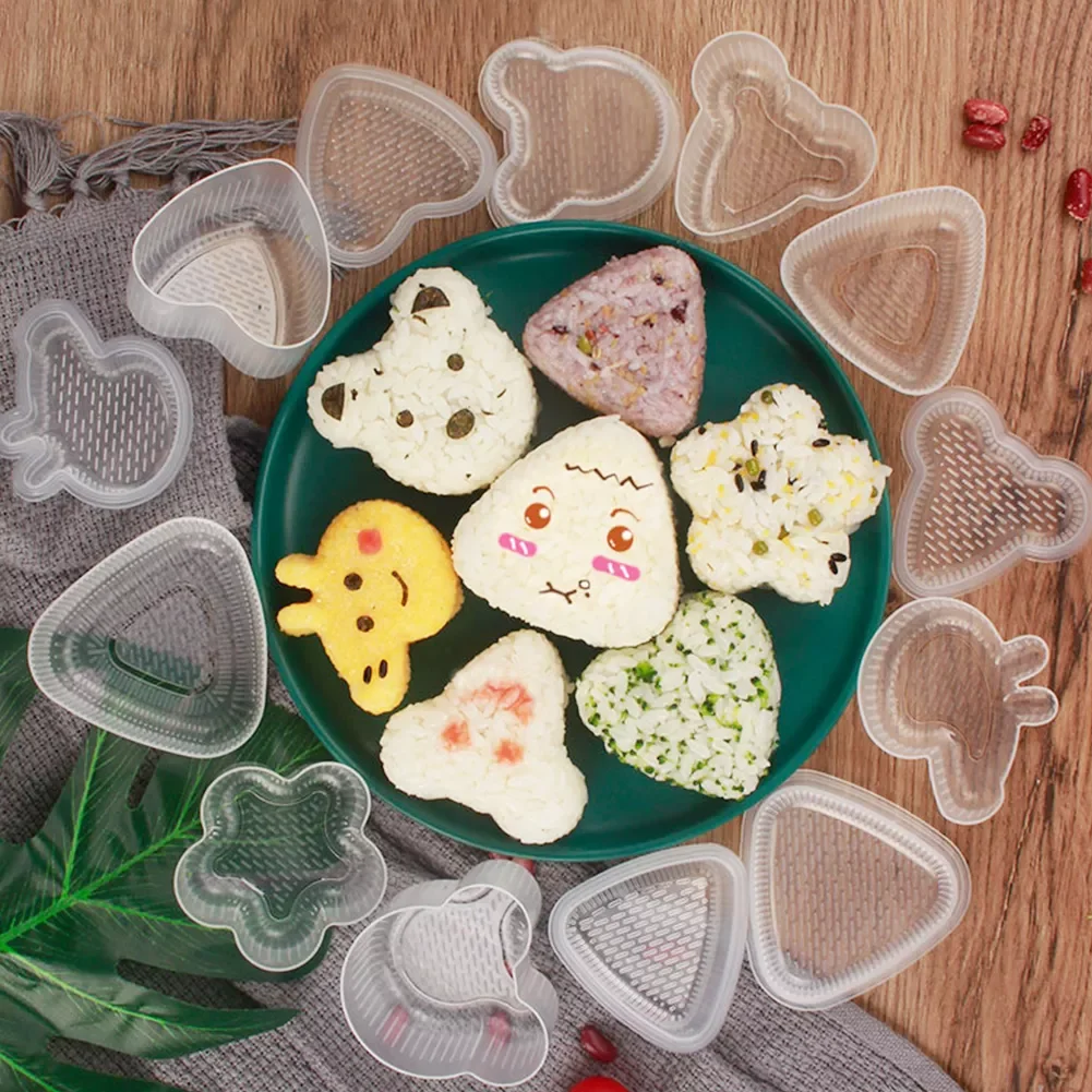 Gadgets Onigiri Set for Sushi Rolls Sushi Mold Onigiri Rice Ball Bento Press Maker Mold DIY Tools Kitchen Accessories
Gadgets Onigiri Set for Sushi Rolls Sushi Mold Onigiri Rice Ball Bento Press Maker Mold DIY Tools Kitchen Accessories