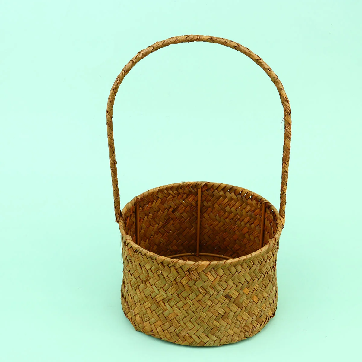 Basket Woven Flower Seagrass Storage Pot Easter Bins Weaving Wicker Organizer Container Handle Dried Sundries Picnics Egg Straw
Basket Woven Flower Seagrass Storage Pot Easter Bins Weaving Wicker Organizer Container Handle Dried Sundries Picnics Egg Straw