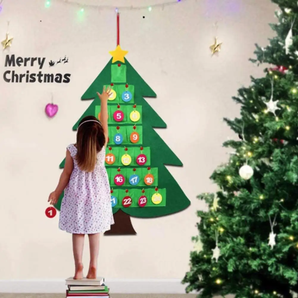 Wall Decoration Cute Christmas Felt Toy Handmade Felt Calendar Holiday Supplies
Wall Decoration Cute Christmas Felt Toy Handmade Felt Calendar Holiday Supplies