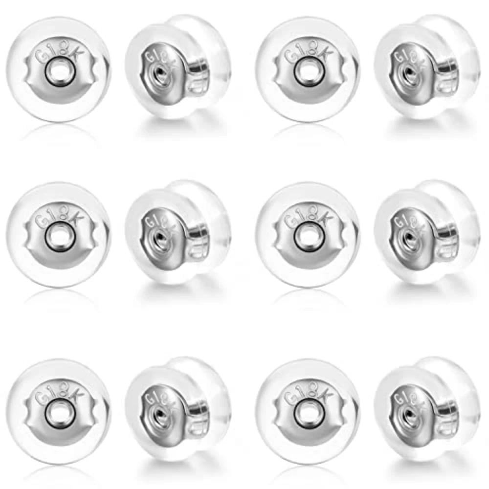 New Silicone Back Ear Replacement Stud Earrings Fashion Drop Ears Cone Non-Irritating Hypoallergenic Earrings Accessories
New Silicone Back Ear Replacement Stud Earrings Fashion Drop Ears Cone Non-Irritating Hypoallergenic Earrings Accessories