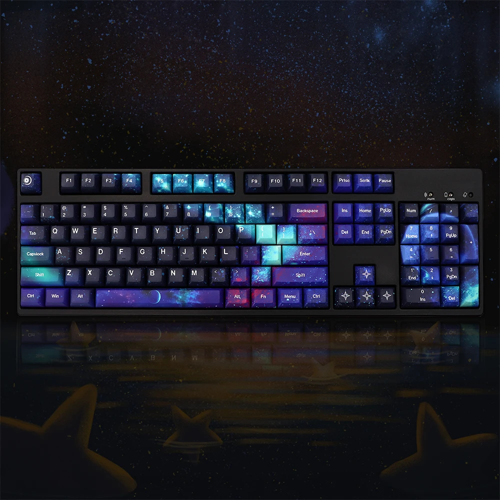 139keys Starry Sky Theme keycaps KCA Profiel Pbt Keycap Dye-Sub PBT Keycap Set for Mechanical Keyboard anne pro 2 RGB
139keys Starry Sky Theme keycaps KCA Profiel Pbt Keycap Dye-Sub PBT Keycap Set for Mechanical Keyboard anne pro 2 RGB