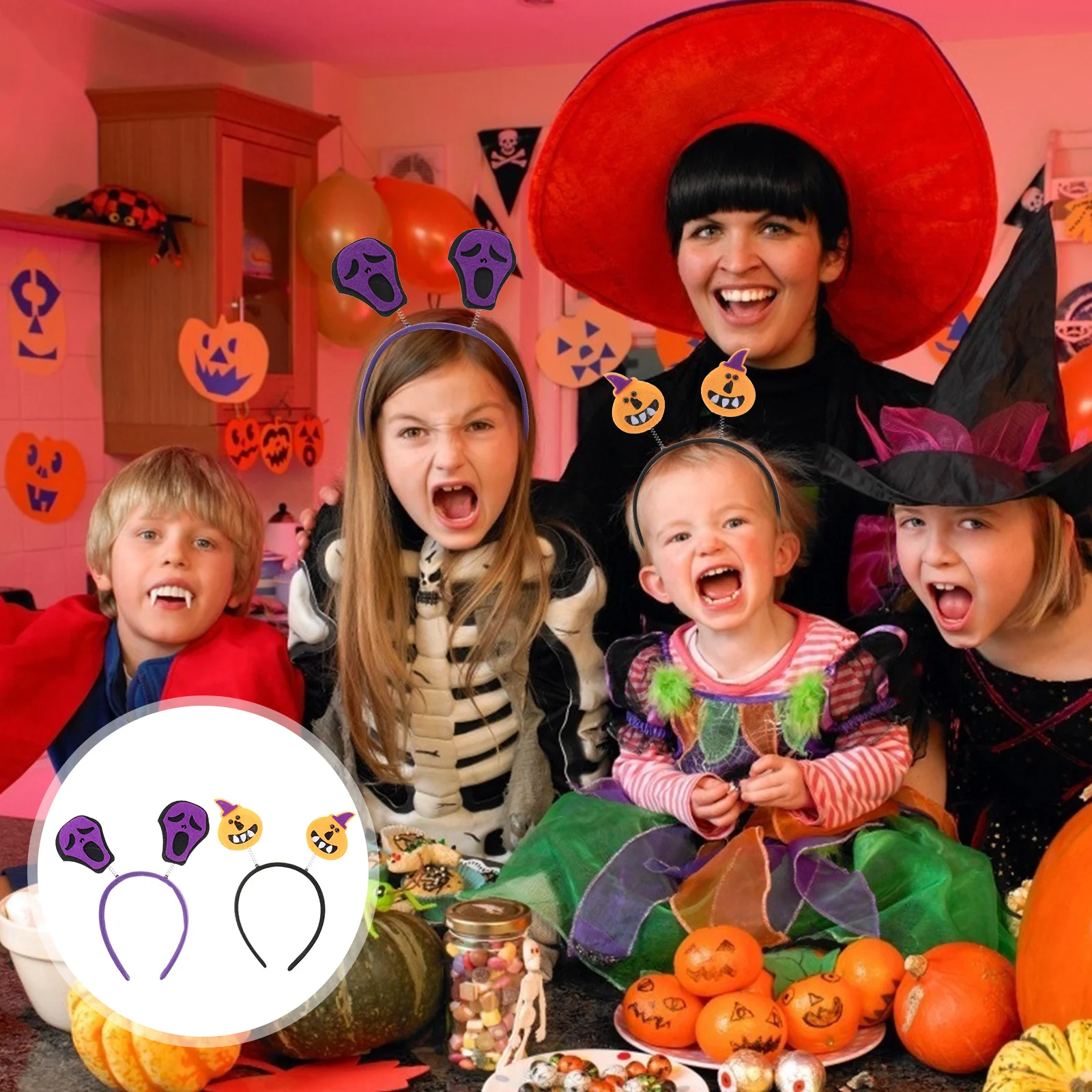 Headband Pumpkin Headbandshairparty Accessories Head Kids Costume Hoop Adults Adult Cosplayghost Assorted Bulk Headwear
Headband Pumpkin Headbandshairparty Accessories Head Kids Costume Hoop Adults Adult Cosplayghost Assorted Bulk Headwear