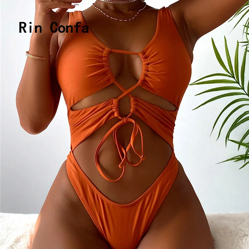 Пикантное бикини Rin Confa с высокой талией на спине, Пляжное бикини с вырезами, одежда для плавания, песочный пляжный слитный купальник для вес...
Пикантное бикини Rin Confa с высокой талией на спине, Пляжное бикини с вырезами, одежда для плавания, песочный пляжный слитный купальник для вес...