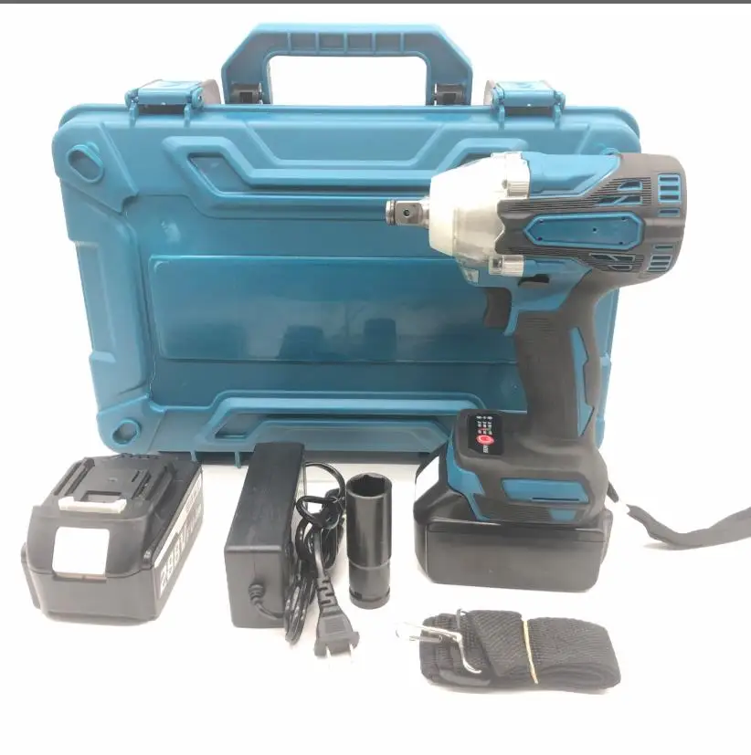 High torque industrial lithium-Ion wireless impact wrench rechargeable brushless electric impact wrench
High torque industrial lithium-Ion wireless impact wrench rechargeable brushless electric impact wrench