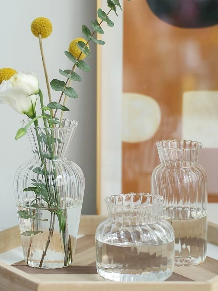 Nordic Transparent Glass Vase Ins Flower Bottle Plants Hydroponic Vase Container Terrarium Ornaments Home Desktop Decoration
Nordic Transparent Glass Vase Ins Flower Bottle Plants Hydroponic Vase Container Terrarium Ornaments Home Desktop Decoration