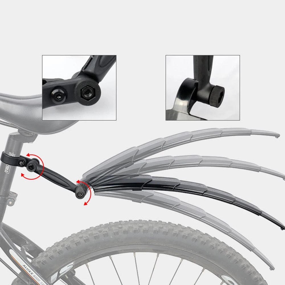MTB Road Bicycle Folding Mudguards Bike Telescopic Front & Rear Fender Kit Quick Release Adjustable Cycling Frame Rain Cover
MTB Road Bicycle Folding Mudguards Bike Telescopic Front & Rear Fender Kit Quick Release Adjustable Cycling Frame Rain Cover