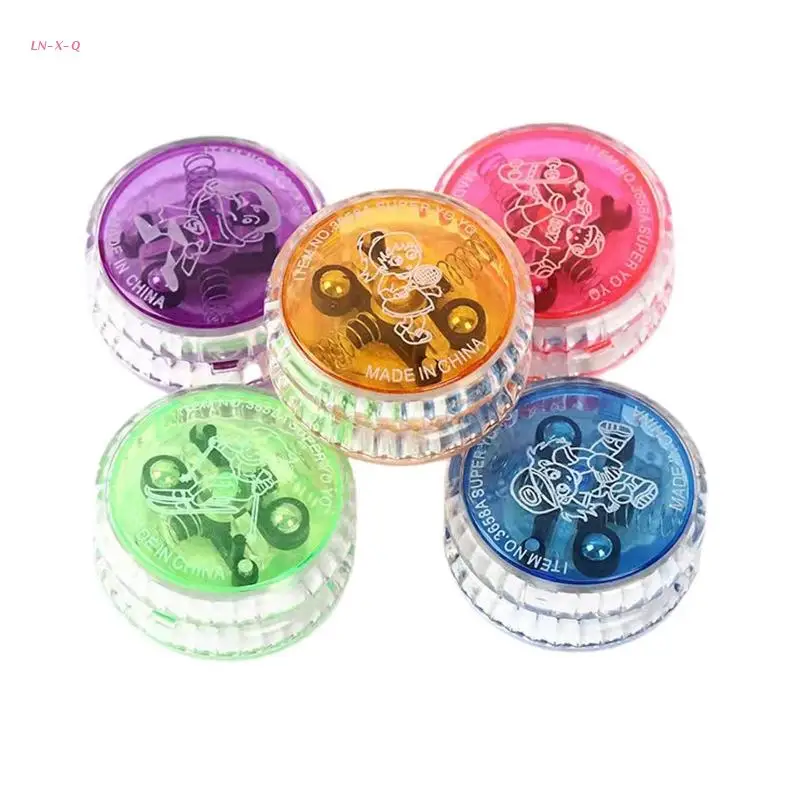 51BA Luminous Yo Yo Ball Finger for PLAY Glowing Yo Yo Toy Throw & Return Ball Boy Gift
51BA Luminous Yo Yo Ball Finger for PLAY Glowing Yo Yo Toy Throw & Return Ball Boy Gift