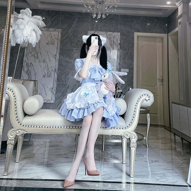 Real Shot Secondary Yuan Animation Maid Costume Cosplay Uniform Temptation Lolita Sexy Dress
Real Shot Secondary Yuan Animation Maid Costume Cosplay Uniform Temptation Lolita Sexy Dress