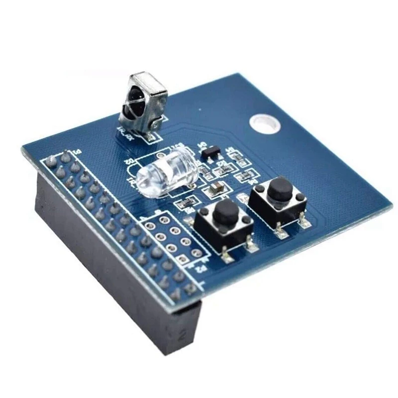 Remote Infrared Transmitter Hat Expansion Board 38Khz Transceiver Shield For Raspberry Infrared Control Expansion Board
Remote Infrared Transmitter Hat Expansion Board 38Khz Transceiver Shield For Raspberry Infrared Control Expansion Board