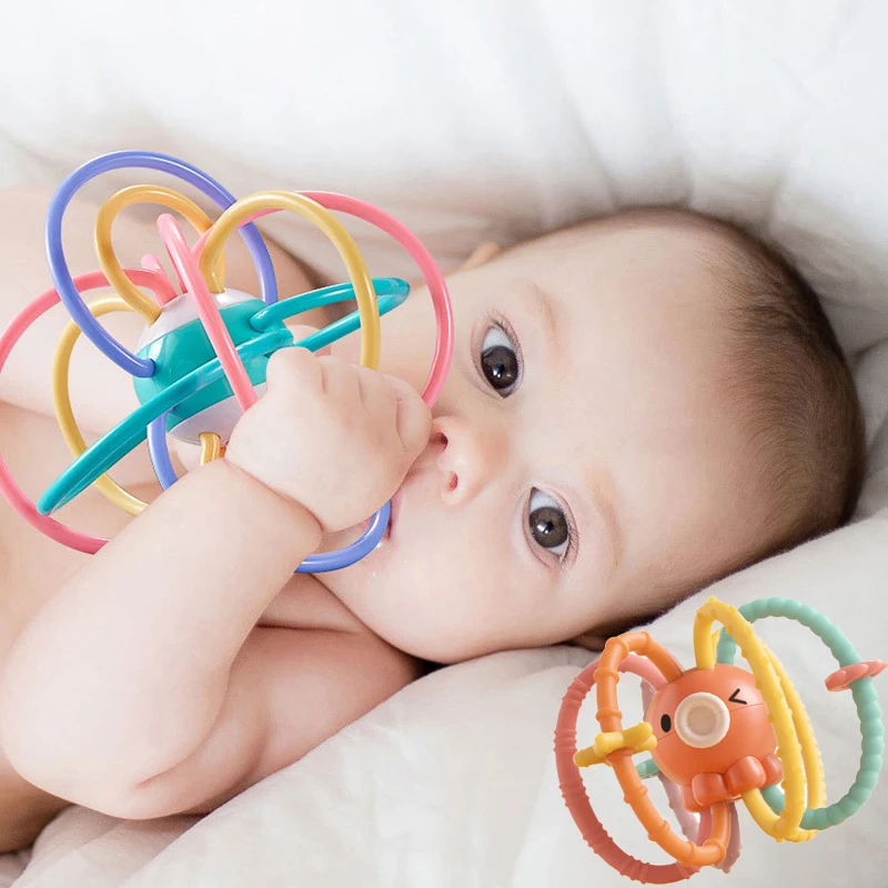 Baby Rattle Toys Sensory Development Hand Grasp Ball Teether Educational Baby Games Rattle For Newborn Baby Toys 0 12 Months
Baby Rattle Toys Sensory Development Hand Grasp Ball Teether Educational Baby Games Rattle For Newborn Baby Toys 0 12 Months