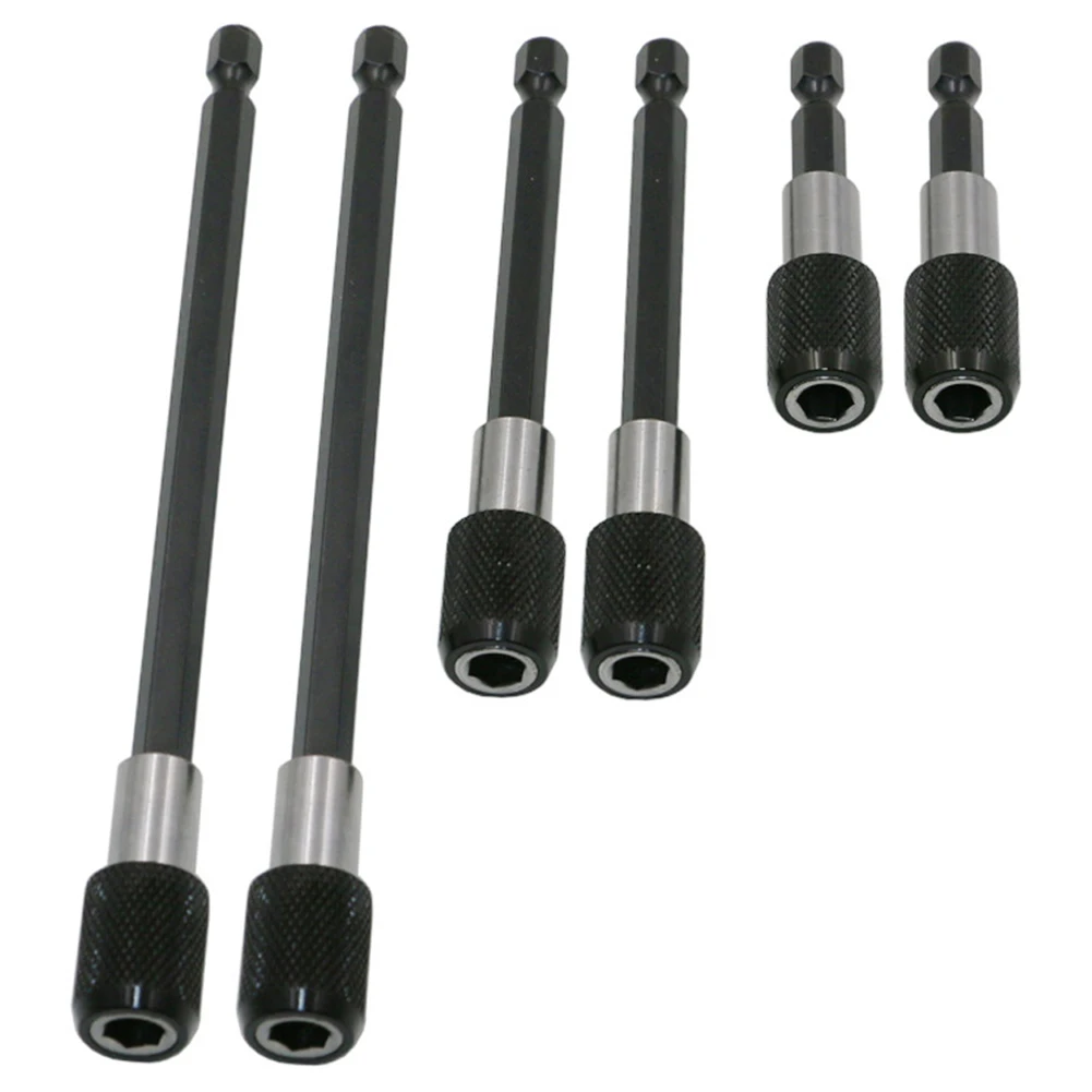 6pcs 60/100/150mm Extension Holder Drill Bit 6.35mm Hex Chrome Vanadium Steel Screwdriver Quick Release For 1/4" Shank Bit Tool
6pcs 60/100/150mm Extension Holder Drill Bit 6.35mm Hex Chrome Vanadium Steel Screwdriver Quick Release For 1/4" Shank Bit Tool