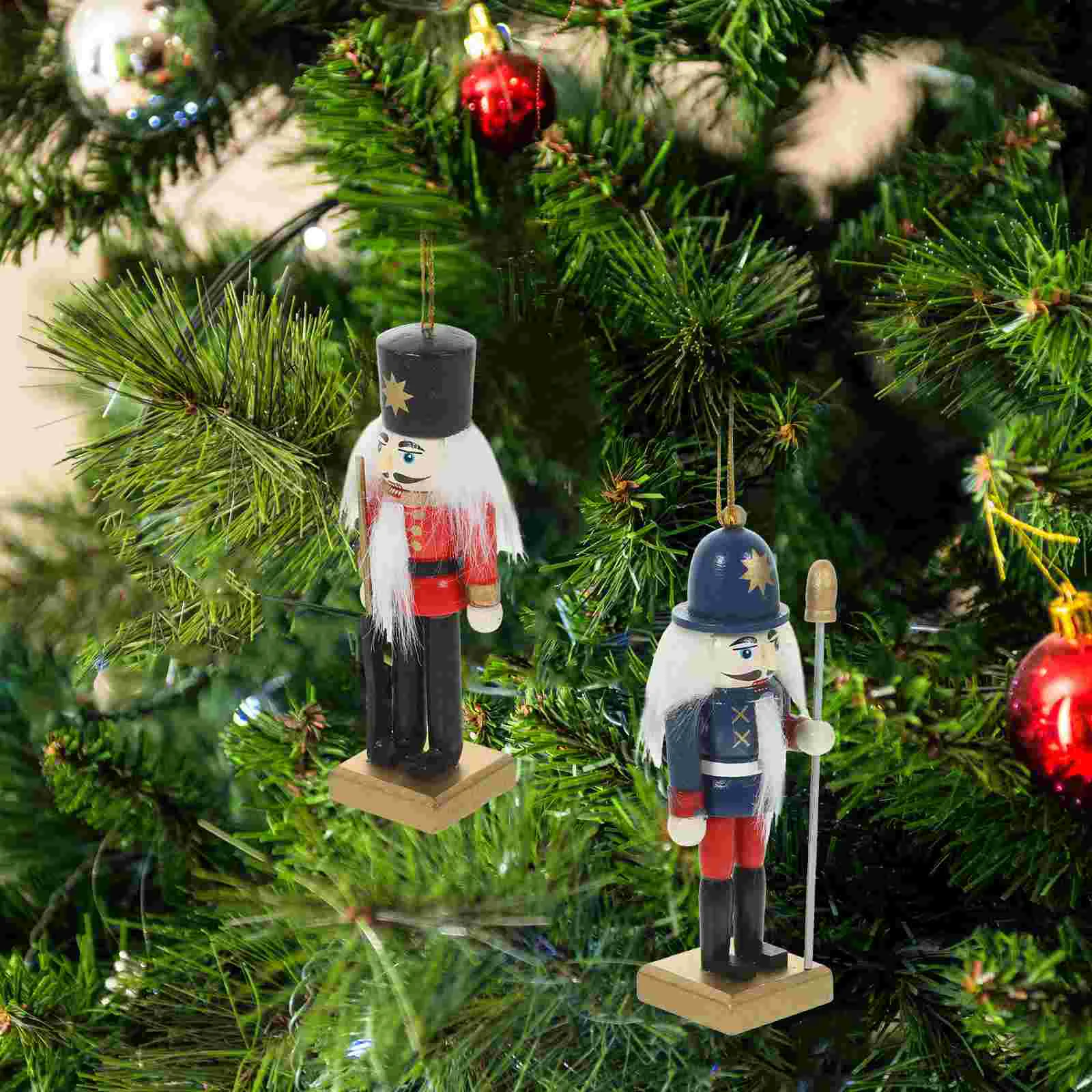 6 Pcs Nutcracker Pendant Wooden Hanging Christmas Ornament Decorate Nutcrackers Decoration Toys Xmas Tree
6 Pcs Nutcracker Pendant Wooden Hanging Christmas Ornament Decorate Nutcrackers Decoration Toys Xmas Tree