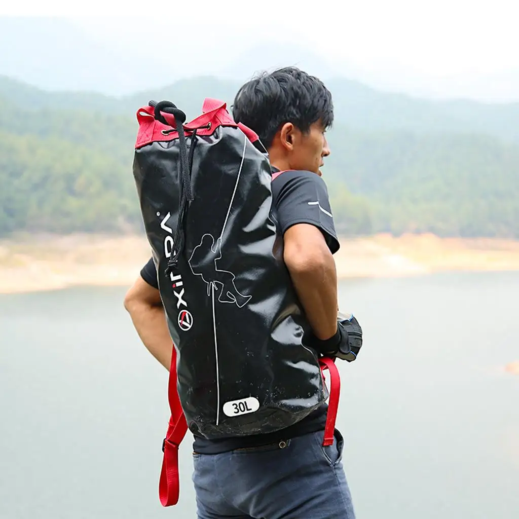 Rock Climbing rope Storage Backpack, Double Shoulder Pack Storage Pouch, Men Women Mountaineering Caving Roofing Outdoors
Rock Climbing rope Storage Backpack, Double Shoulder Pack Storage Pouch, Men Women Mountaineering Caving Roofing Outdoors