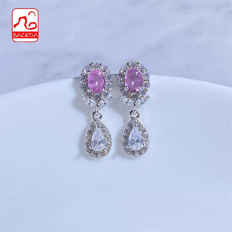 Baceda Natural Sapphire Earring S925 Haute Couture Jewellery Luxurious Style High Class stone with certificate and gift box
Baceda Natural Sapphire Earring S925 Haute Couture Jewellery Luxurious Style High Class stone with certificate and gift box