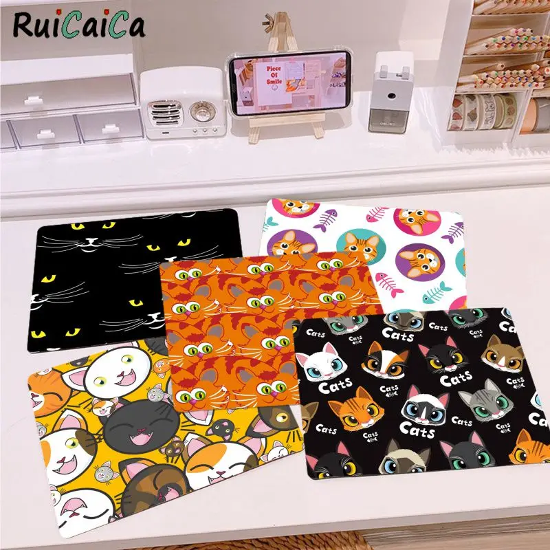 Cute Cat Non-slip Lockedge Table Mat Student Mousepad Computer Keyboard Pad Games Pad Desk Mat Deskpad Home Decor
Cute Cat Non-slip Lockedge Table Mat Student Mousepad Computer Keyboard Pad Games Pad Desk Mat Deskpad Home Decor