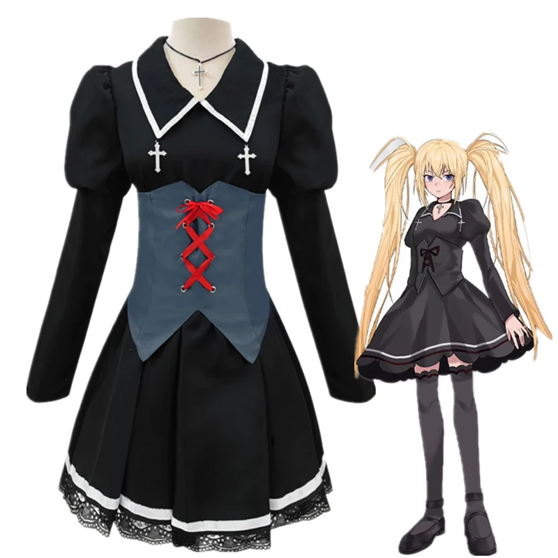 Anime Shugo Chara! Cosplay Costume Tsukiyomi Utau Gothic Women Uniform Dress Halloween Party My Guardian Characters Lolita Suit
Anime Shugo Chara! Cosplay Costume Tsukiyomi Utau Gothic Women Uniform Dress Halloween Party My Guardian Characters Lolita Suit