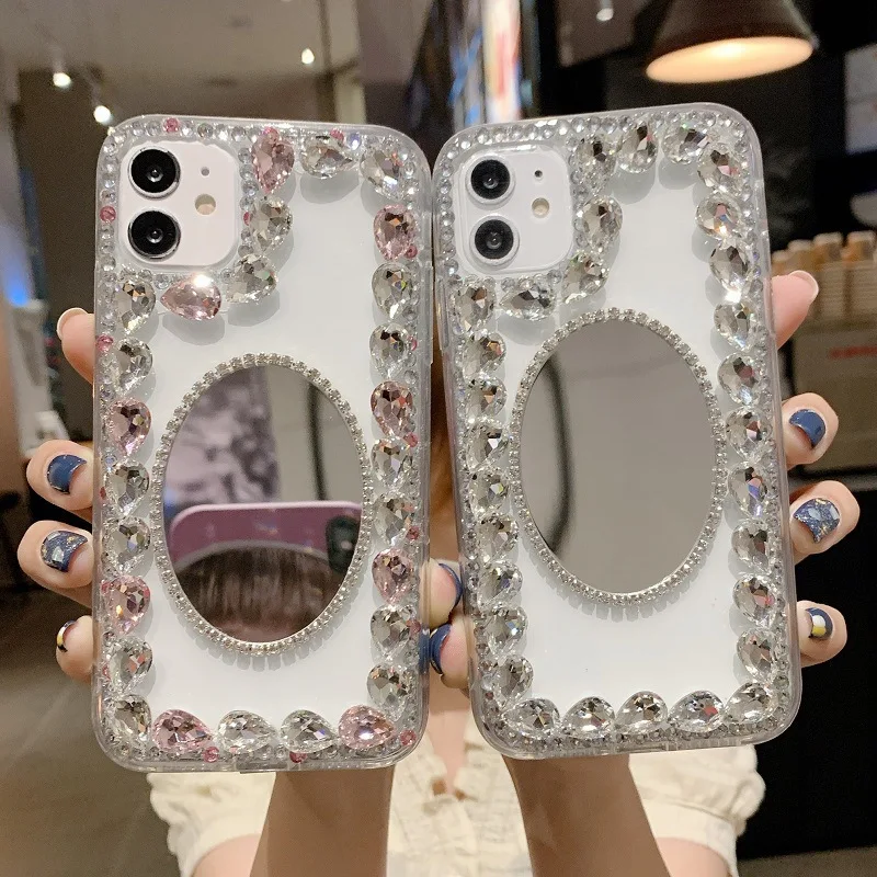 Women's Mirror Fashion Diamond Anti-drop Phone Case For Apple iPhone 14 13 12 Pro Max Plus Magnetic Clear Fashion Phone Cover
Women's Mirror Fashion Diamond Anti-drop Phone Case For Apple iPhone 14 13 12 Pro Max Plus Magnetic Clear Fashion Phone Cover