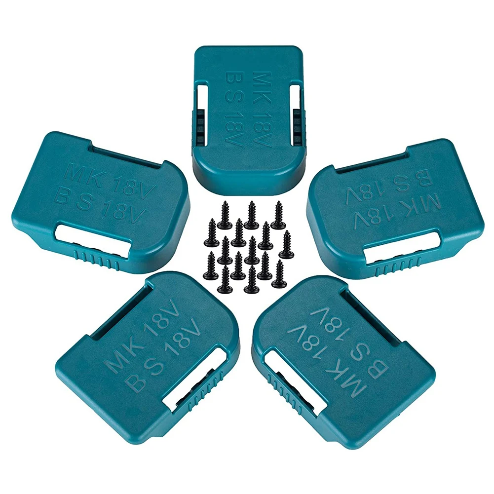 5Pack Battery Holder for Makita 18V Battery Mounts/Hanger/Dock Holder Fit for BL1830 BL1840 BL1850 BL1860 BAT609 Battery
5Pack Battery Holder for Makita 18V Battery Mounts/Hanger/Dock Holder Fit for BL1830 BL1840 BL1850 BL1860 BAT609 Battery