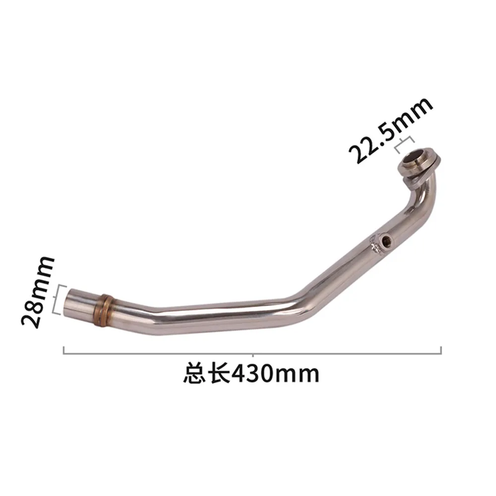 Motorcycle Exhaust Modified Motorbike EMuffler Tube Front Link Pipe Middle Link Escape Muffler For Kymco Xciting 250 300
Motorcycle Exhaust Modified Motorbike EMuffler Tube Front Link Pipe Middle Link Escape Muffler For Kymco Xciting 250 300