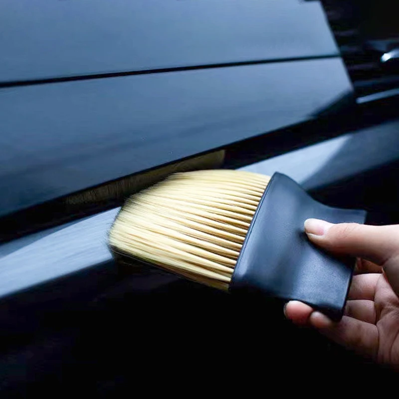 

Car Air Conditioner Vent Slit Paint Cleaner Spot Rust Tar Spot Remover Brush Dusting Blinds Keyboard Cleaning Brush Car Wash
