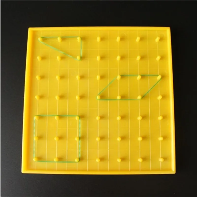 

Children Educational Aids Plastic Nail Plate Mathematics Teaching Instrument Primary Mathematics Nailboard Tools Geometry Demo