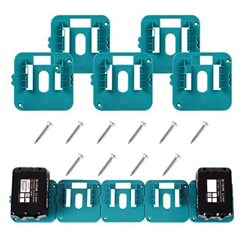 5 шт., держатели для батарей Makita 18 в, подходит для BL1860 BL1850 BL1840 BL1830
5 шт., держатели для батарей Makita 18 в, подходит для BL1860 BL1850 BL1840 BL1830