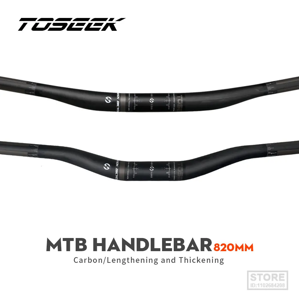 TOSEEK Bicycle Handlebar Carbon AM DH MTB Handlebar 820mm Off-road Extension Swallow Shaped Handlebar 31.8mm Bicycle Parts 
TOSEEK Bicycle Handlebar Carbon AM DH MTB Handlebar 820mm Off-road Extension Swallow Shaped Handlebar 31.8mm Bicycle Parts