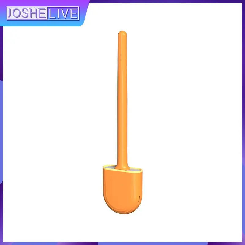 Wall Mounted Toilet Brush Silicone Brush Flexible Soft Brush Head Removable Handle Cleaning Brush Bathroom Accessories
Wall Mounted Toilet Brush Silicone Brush Flexible Soft Brush Head Removable Handle Cleaning Brush Bathroom Accessories
