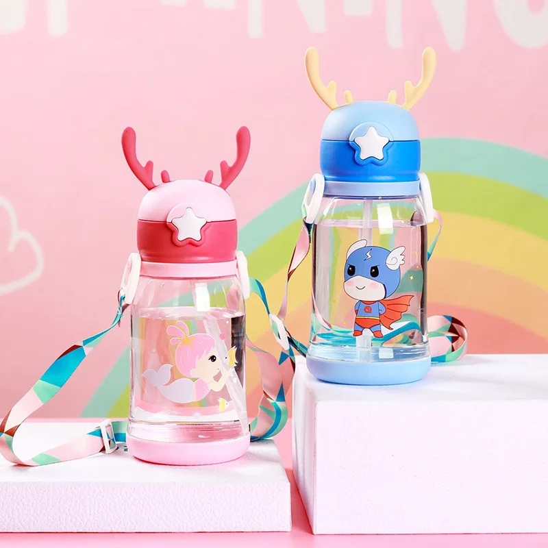 500ML Kids Water Bottle With Straw Cute Leakproof Child School Outdoor Travel Portable Tumbler Kawaii Cup Girl BPA Free
500ML Kids Water Bottle With Straw Cute Leakproof Child School Outdoor Travel Portable Tumbler Kawaii Cup Girl BPA Free