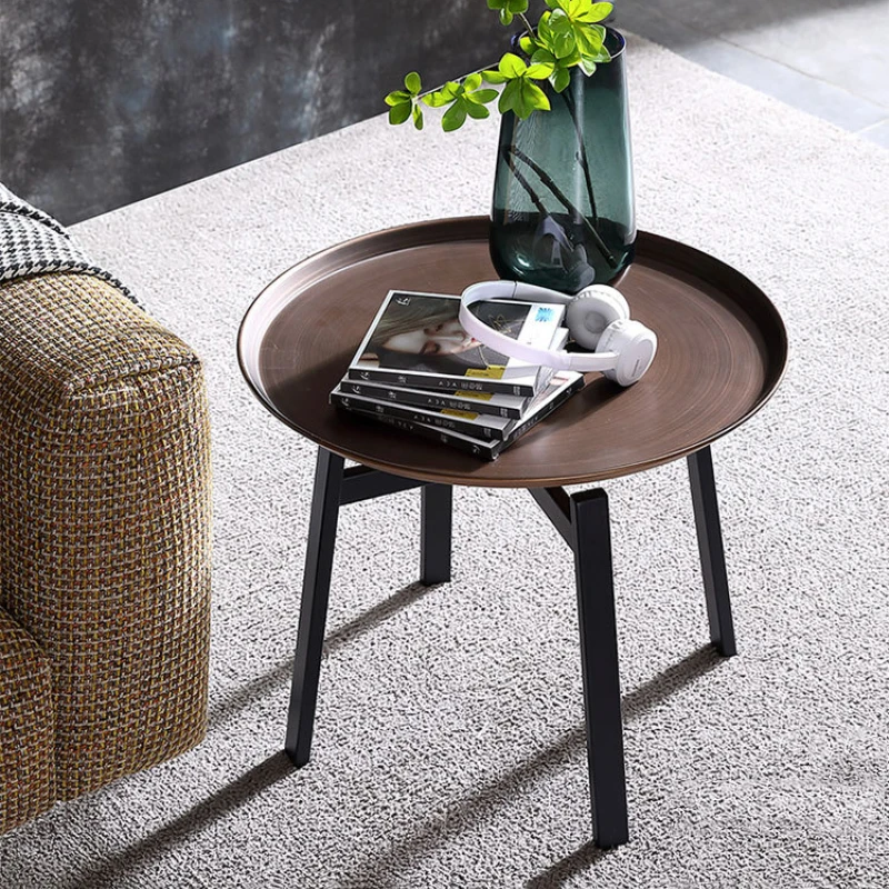 Creative Corner Table Simple Fashion Sandblasted Iron Side Table Antique Copper Luxury Corner Table Round Nordic Furniture HY
Creative Corner Table Simple Fashion Sandblasted Iron Side Table Antique Copper Luxury Corner Table Round Nordic Furniture HY