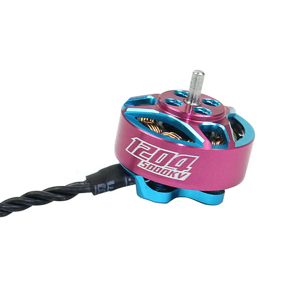 RCinpower Brushless Motor GTS 1204 V2 5000KV 1.5mm 3S 4S 6g Indoor Mini FPV Motor for RC Racing Drone freestyle Parts
RCinpower Brushless Motor GTS 1204 V2 5000KV 1.5mm 3S 4S 6g Indoor Mini FPV Motor for RC Racing Drone freestyle Parts