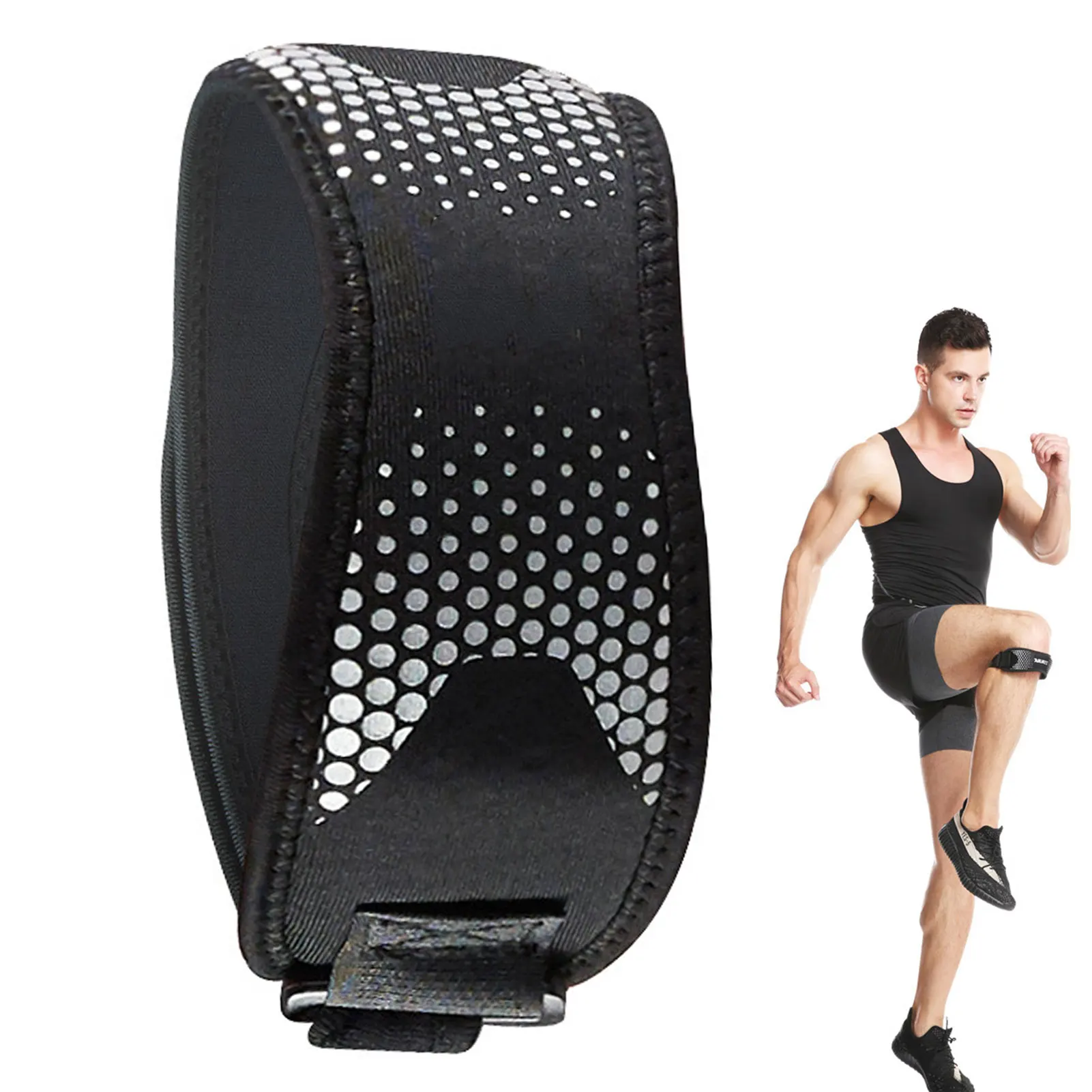 Knee Support Brace Pads Fitness Knee Brace Pads Adjustable Knee Pads Patellar Tendon Support Strap For Running Basketball
Knee Support Brace Pads Fitness Knee Brace Pads Adjustable Knee Pads Patellar Tendon Support Strap For Running Basketball