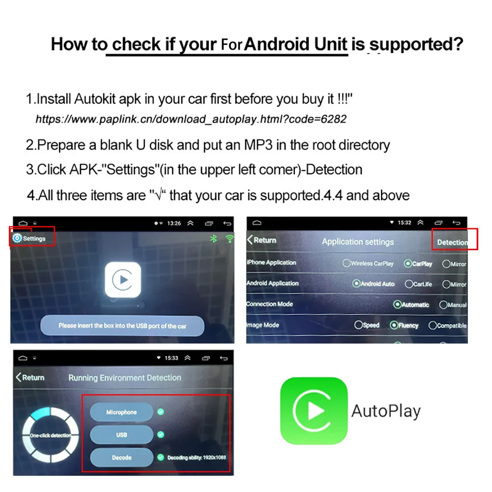 Wireless Applepie CarPlay Dongle USB Android Auto For Modify Android Car Services IOS Auto Connect Autokit Mirrorlink Kit
Wireless Applepie CarPlay Dongle USB Android Auto For Modify Android Car Services IOS Auto Connect Autokit Mirrorlink Kit