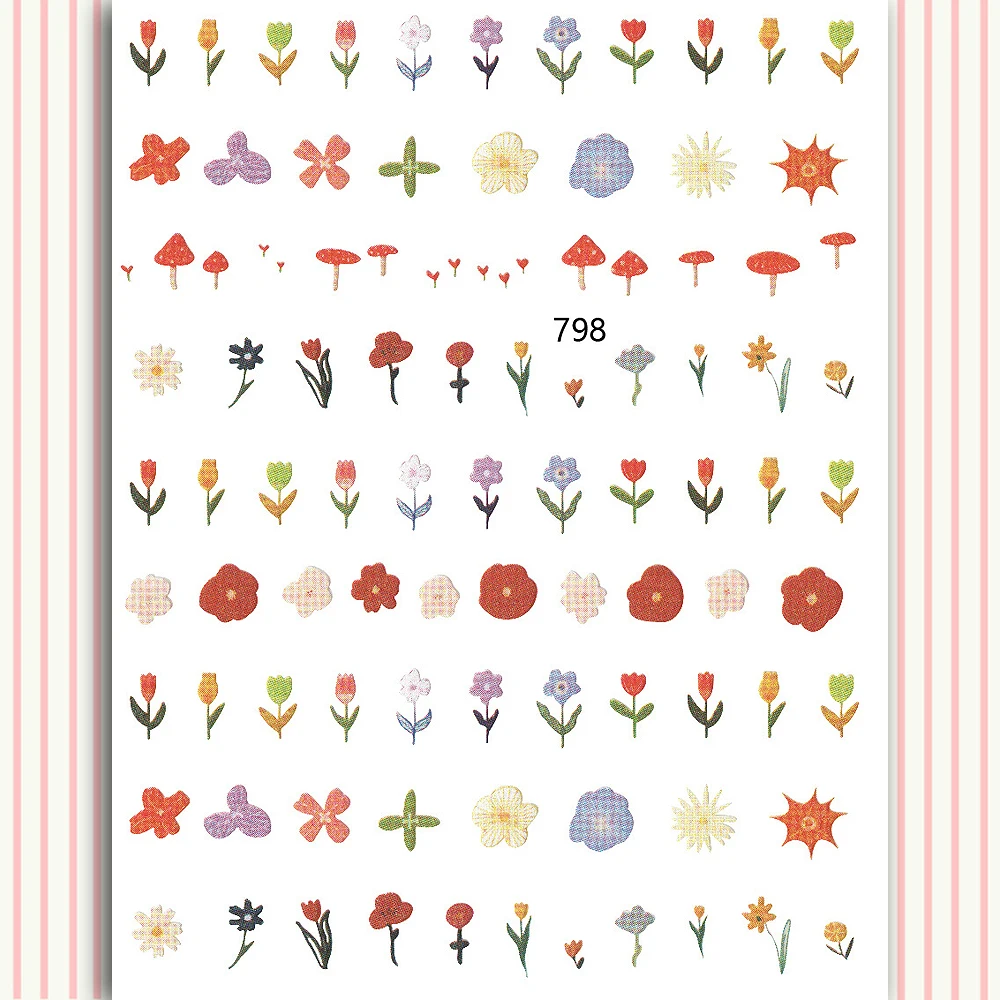 10PCS Butterfly Strawberry Nail Art Stickers Plant Flower Nail Art Decorative Decals 3D Adhesive Black And White Nail Slider
10PCS Butterfly Strawberry Nail Art Stickers Plant Flower Nail Art Decorative Decals 3D Adhesive Black And White Nail Slider