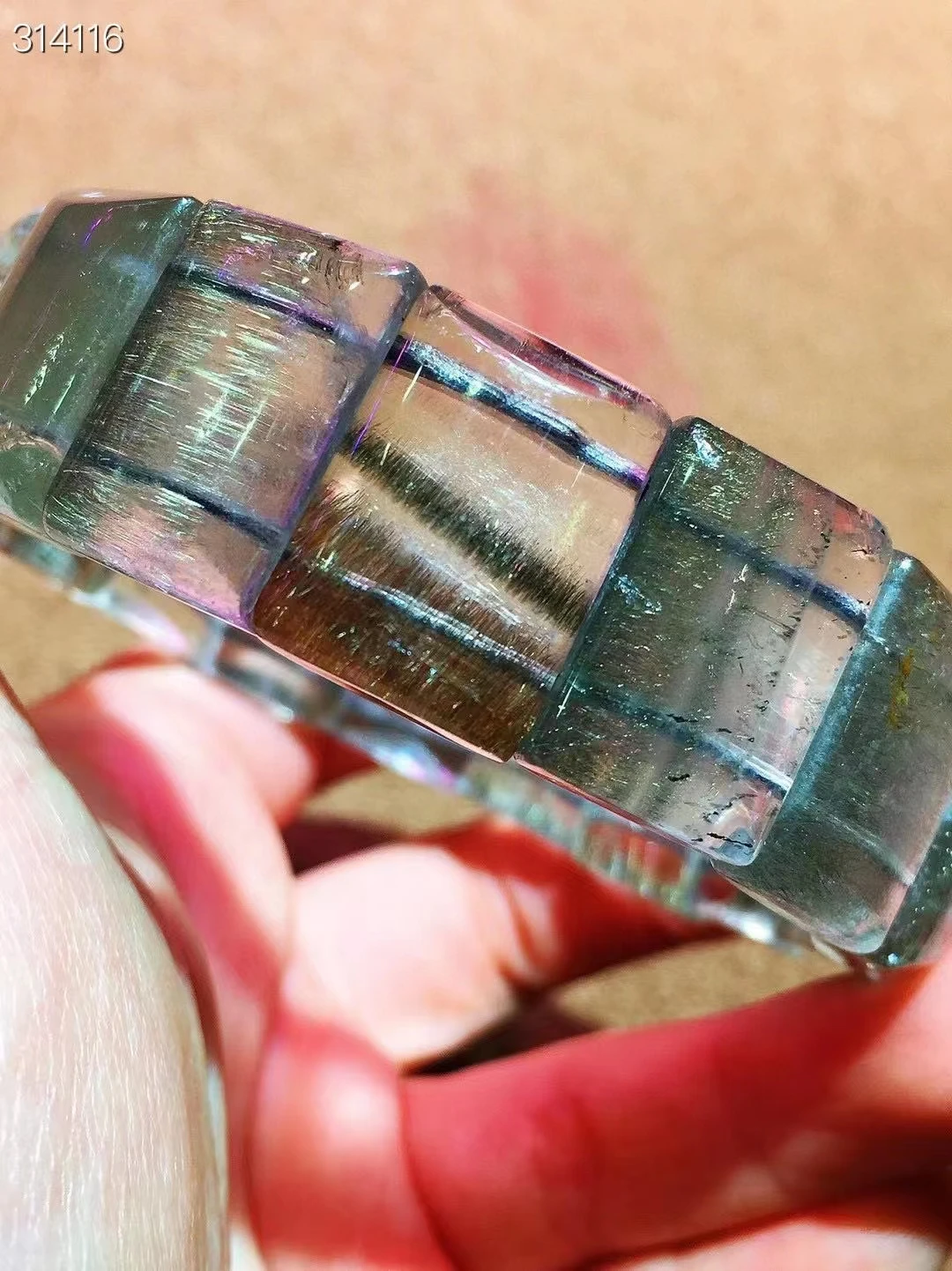 Natural Silver Brookite Platinum Rutilated Quartz Rectangle Bead Woman Man Bracelet 18.4x13.3x7.6mm Gift Genuine AAAAA
Natural Silver Brookite Platinum Rutilated Quartz Rectangle Bead Woman Man Bracelet 18.4x13.3x7.6mm Gift Genuine AAAAA