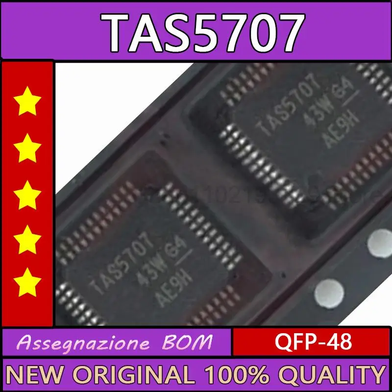5PCS TAS5707 QFP-48 Новинка 
5PCS TAS5707 QFP-48 Новинка