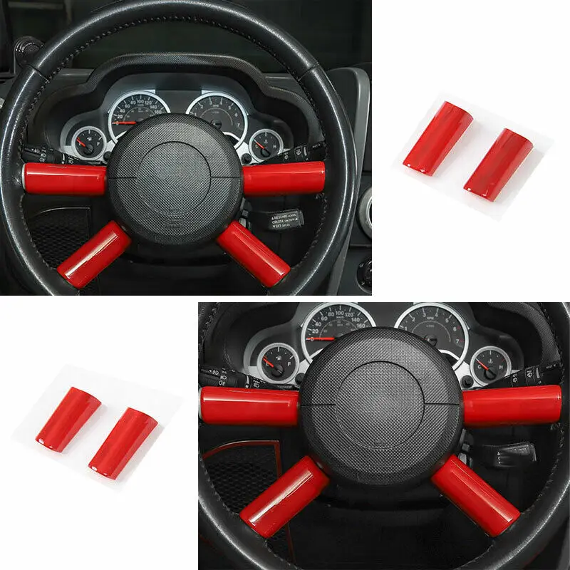 Красный подлокотник рулевого колеса ABS, отделка 4 шт. для Jeep Wrangler JK 2007-2010
Красный подлокотник рулевого колеса ABS, отделка 4 шт. для Jeep Wrangler JK 2007-2010