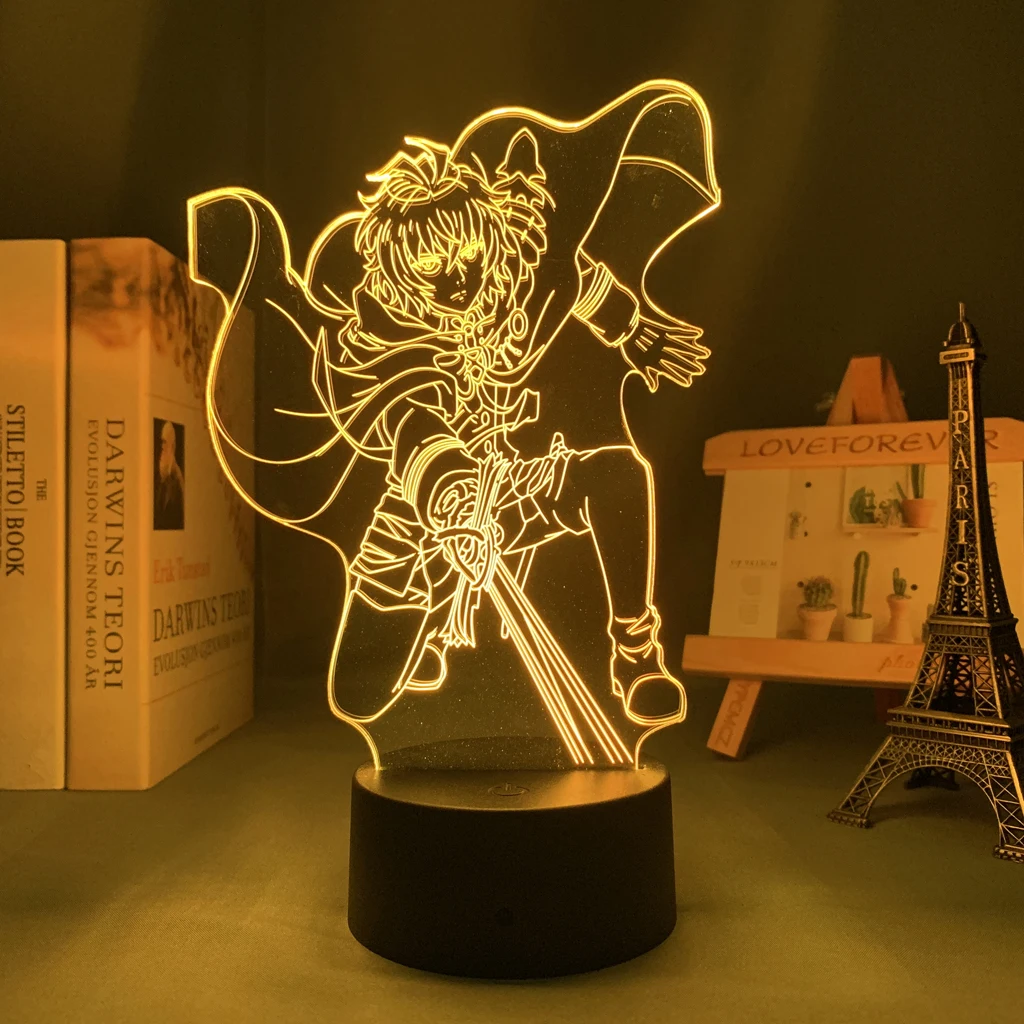 Anime Led Lamp Seraph of The End Mikaela Hyakuya for Bedroom Decor Birthday Gift Manga Gadget Mikaela Hyakuya Night Light
Anime Led Lamp Seraph of The End Mikaela Hyakuya for Bedroom Decor Birthday Gift Manga Gadget Mikaela Hyakuya Night Light