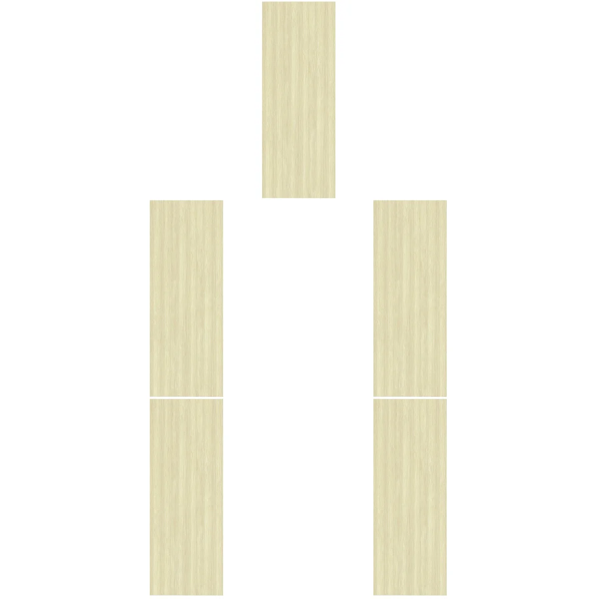 5pcs Peel and Stick Floor Planks Decorative Floor Sticker Wood Grain Floor Tile Decal 
5pcs Peel and Stick Floor Planks Decorative Floor Sticker Wood Grain Floor Tile Decal