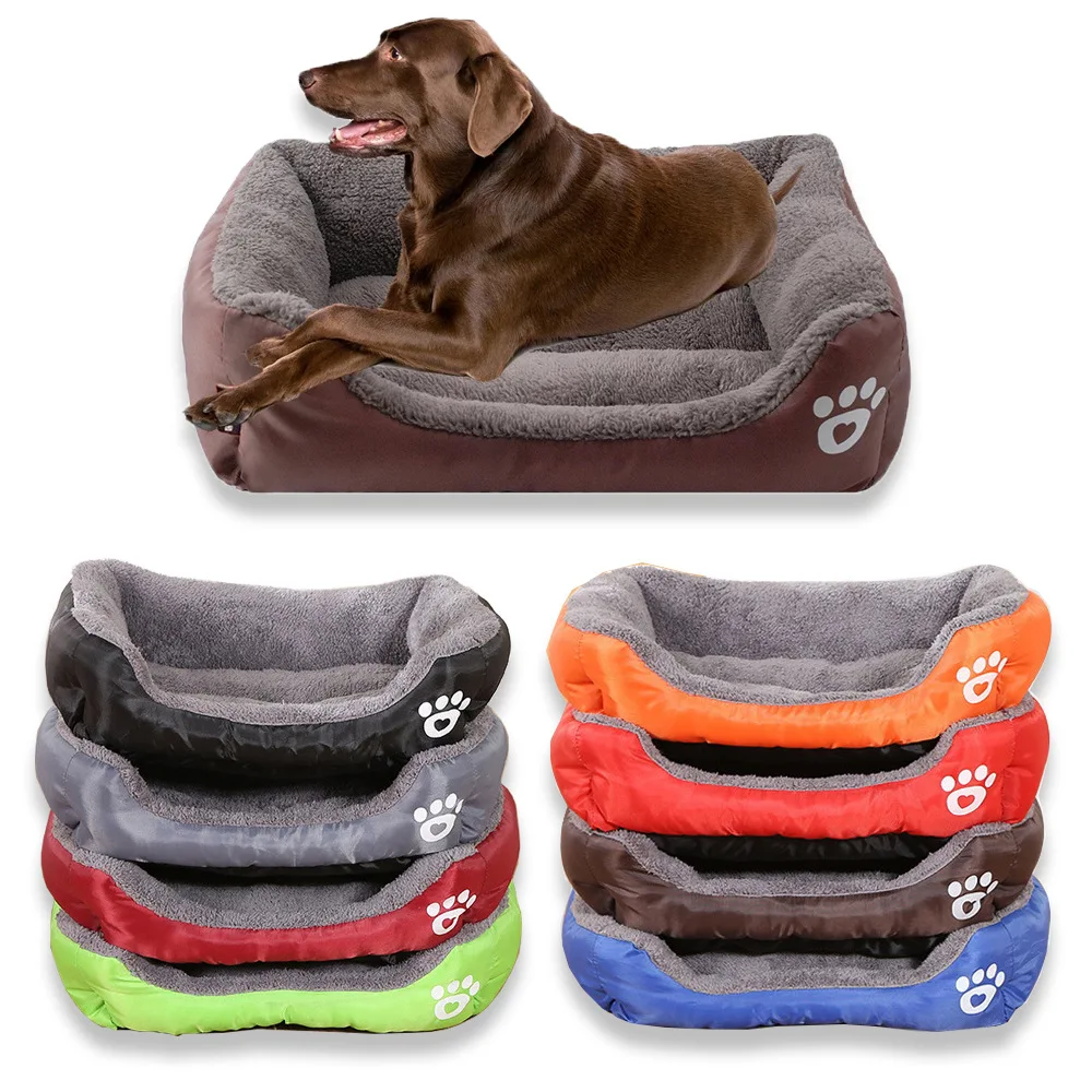 Large Pet Cat Dog Bed 8Colors Warm Cozy Dog House Soft Fleece Nest Dog Baskets Mat Autumn Winter Waterproof Kennel
Large Pet Cat Dog Bed 8Colors Warm Cozy Dog House Soft Fleece Nest Dog Baskets Mat Autumn Winter Waterproof Kennel