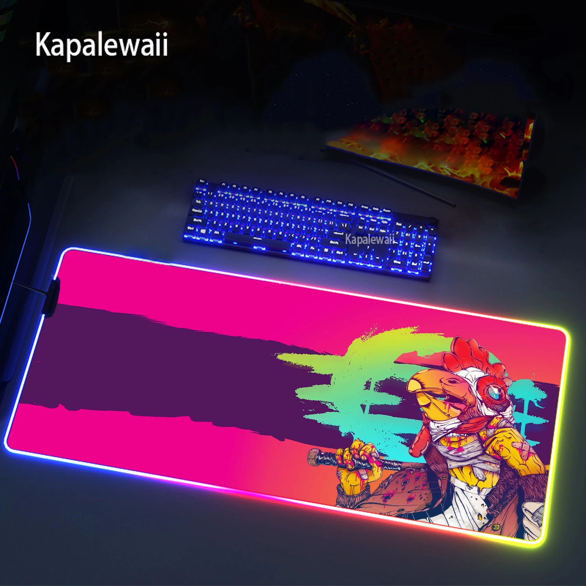 Gaming Mouse Pad Hotline Miami RGB Mouse Pad LED Lighting Eye Protection RGB 900X400mm Gaming Keyboard For PC Computers Mat
Gaming Mouse Pad Hotline Miami RGB Mouse Pad LED Lighting Eye Protection RGB 900X400mm Gaming Keyboard For PC Computers Mat