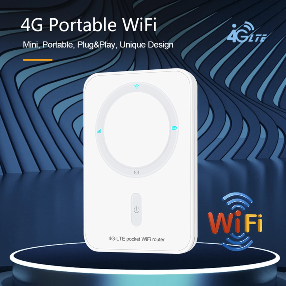 

4G Lte роутер беспроводной Wi-Fi портативный модем 1800 мАч Мини внешняя точка доступа Карманный Mifi 150 Мбит/с слот для Sim-карты Ретранслятор Мобильный роутер
