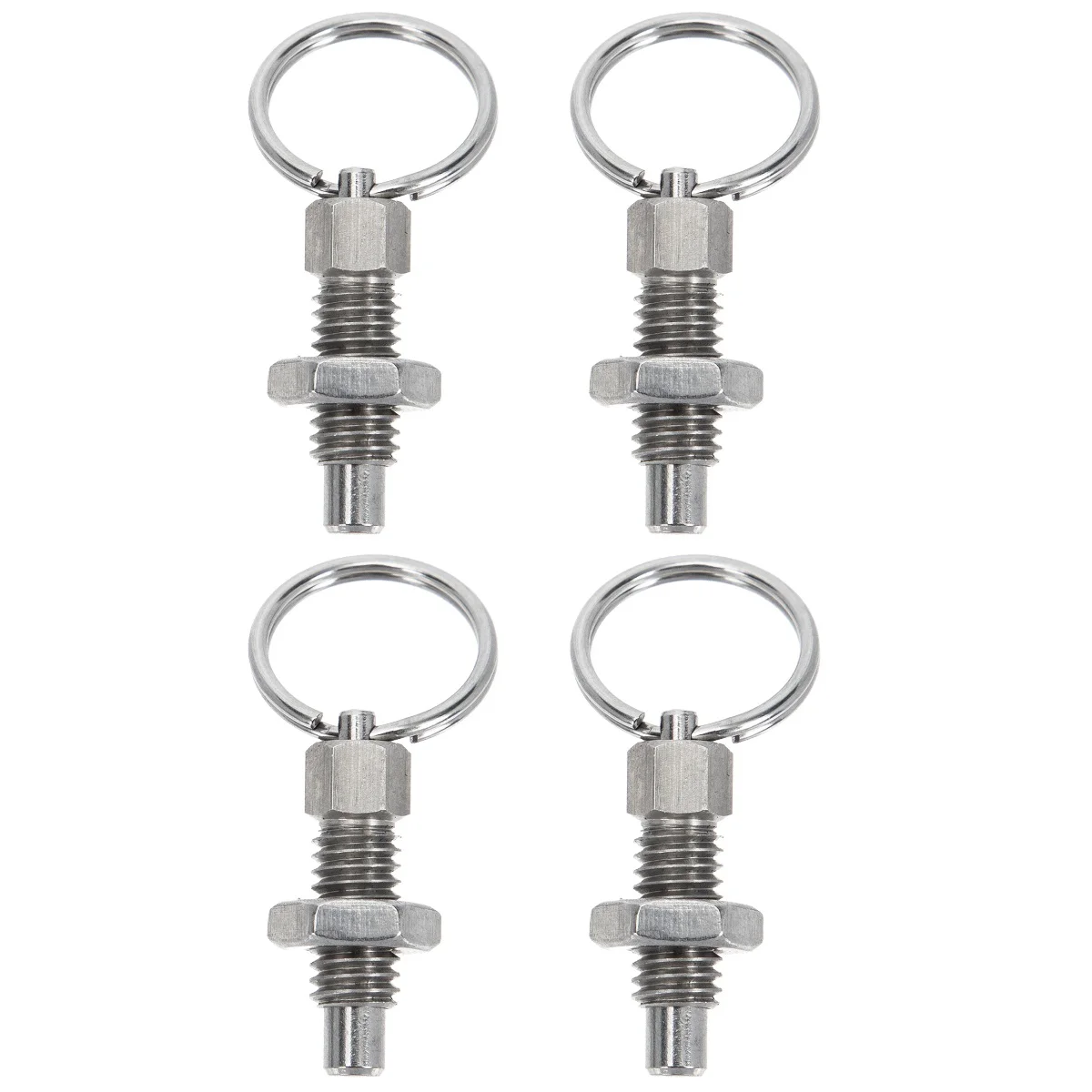Plunger Spring Indexingring Stainless Steel Loaded Catch Retractable Locking Pinknob Replacement
Plunger Spring Indexingring Stainless Steel Loaded Catch Retractable Locking Pinknob Replacement
