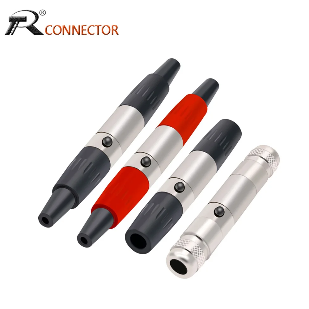 2pcs/1set Mini XLR 3/4/5/6Pins Male+Female Plug XLR Audio Microphone Connector MIC for Cable Soldering Straight Adapter
2pcs/1set Mini XLR 3/4/5/6Pins Male+Female Plug XLR Audio Microphone Connector MIC for Cable Soldering Straight Adapter