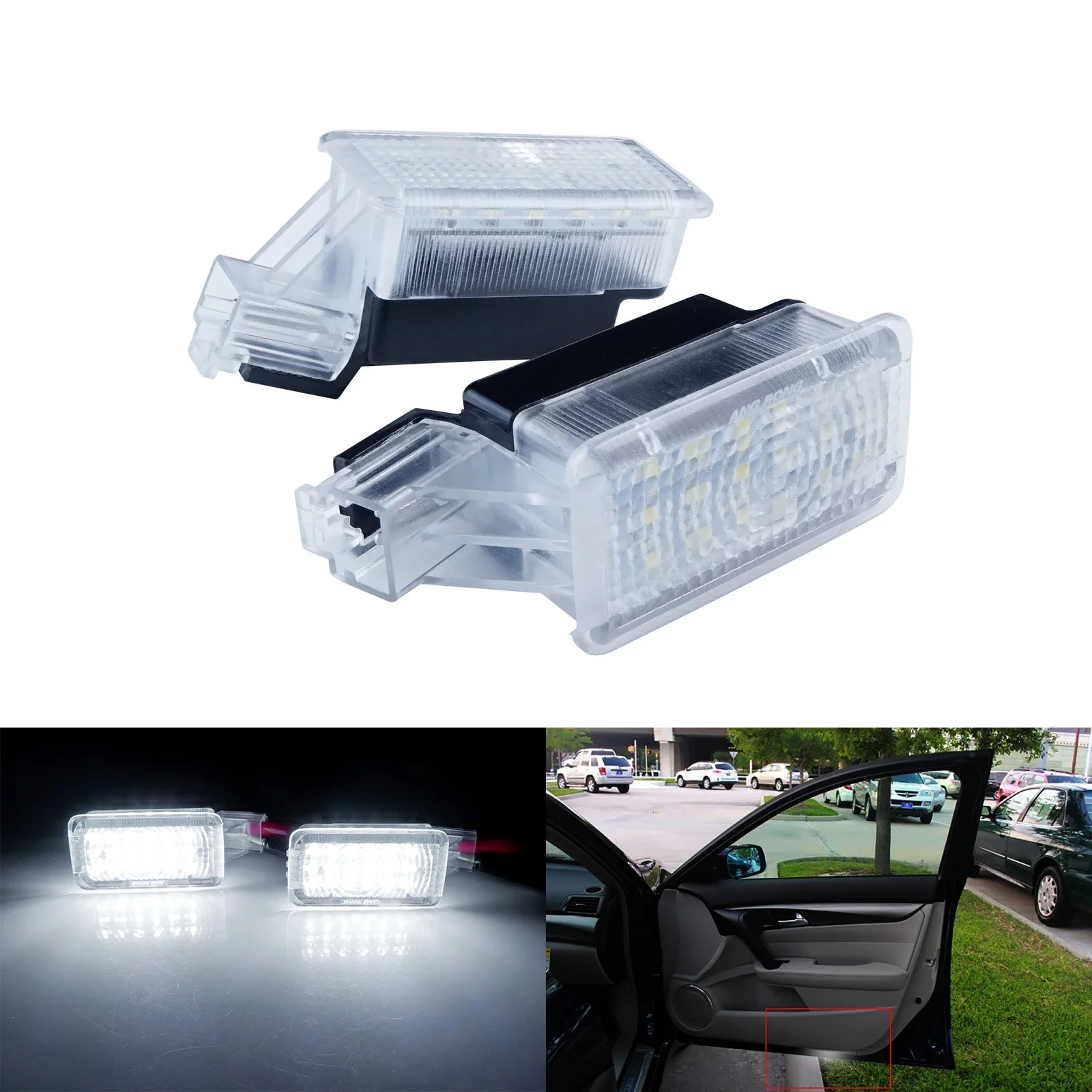 ANGRONG 2x белая фотолампа для двери с подсветкой для Acura MDX RLX TLX ZDX TL
ANGRONG 2x белая фотолампа для двери с подсветкой для Acura MDX RLX TLX ZDX TL