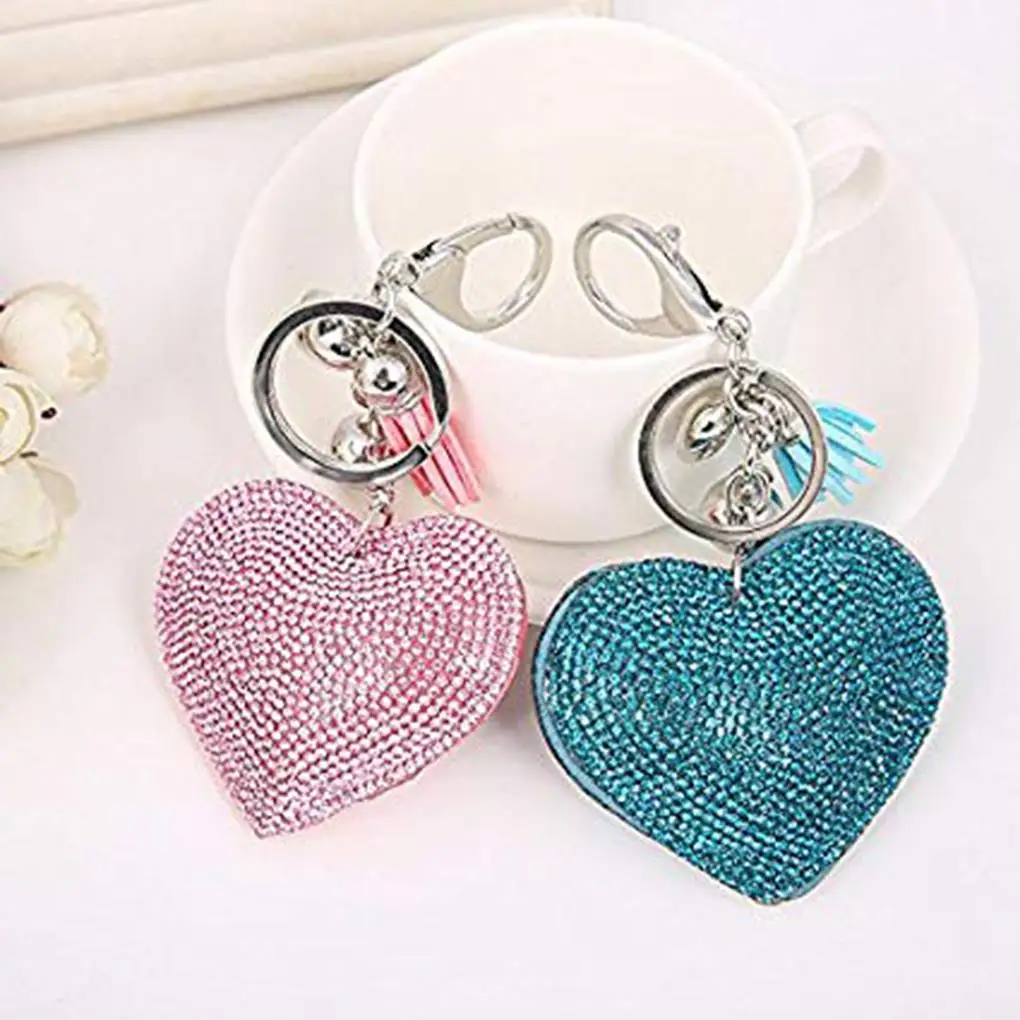 New Tassel Heart Key Pendant Car Key Buckle Keychain Rhinestones Shoulder Bag Hanging Key Hook Ornaments Key Decorative Hooks
New Tassel Heart Key Pendant Car Key Buckle Keychain Rhinestones Shoulder Bag Hanging Key Hook Ornaments Key Decorative Hooks