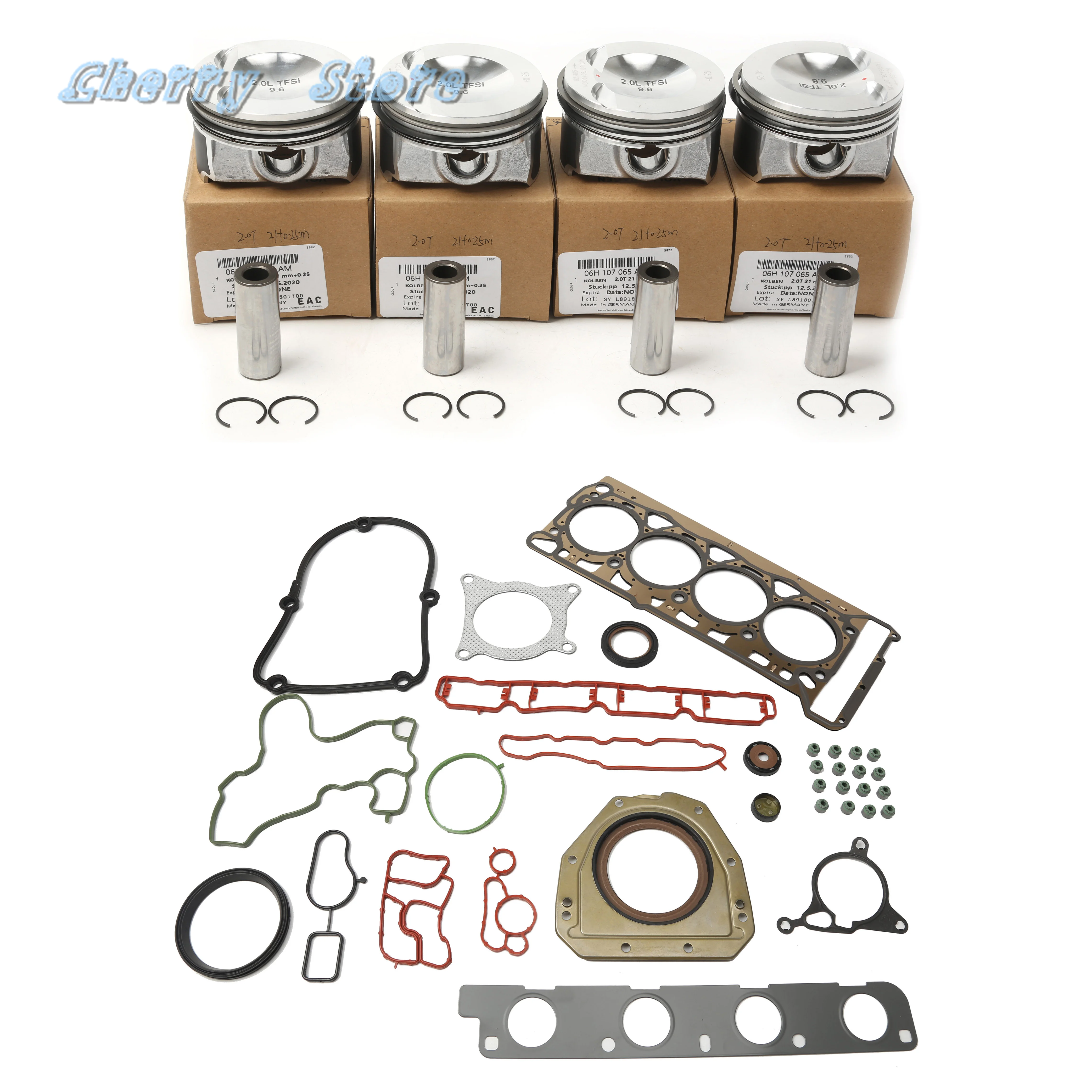 Engine Repair Kit 21MM Pin Pistons For VW BEETLE GOLF VI SCIROCCO III AUDI Q3 TT Roadster Skoda SUPERB II Seat LEON 06H107065AM
Engine Repair Kit 21MM Pin Pistons For VW BEETLE GOLF VI SCIROCCO III AUDI Q3 TT Roadster Skoda SUPERB II Seat LEON 06H107065AM
